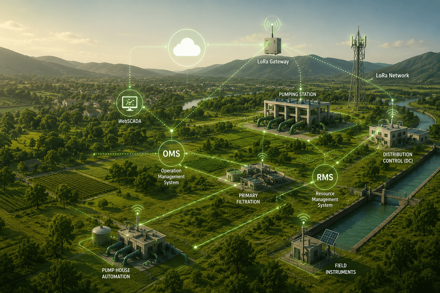Irrigation infrastructure overview